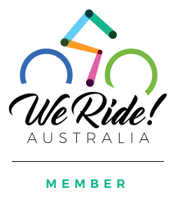 We Ride Member Vertical Logo